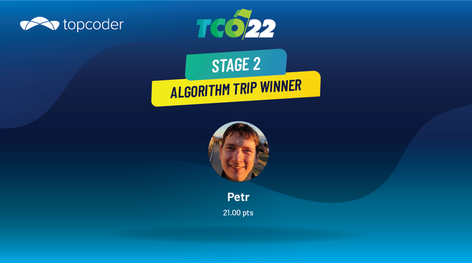 TCO22 Stage 2 Finalist - Algo