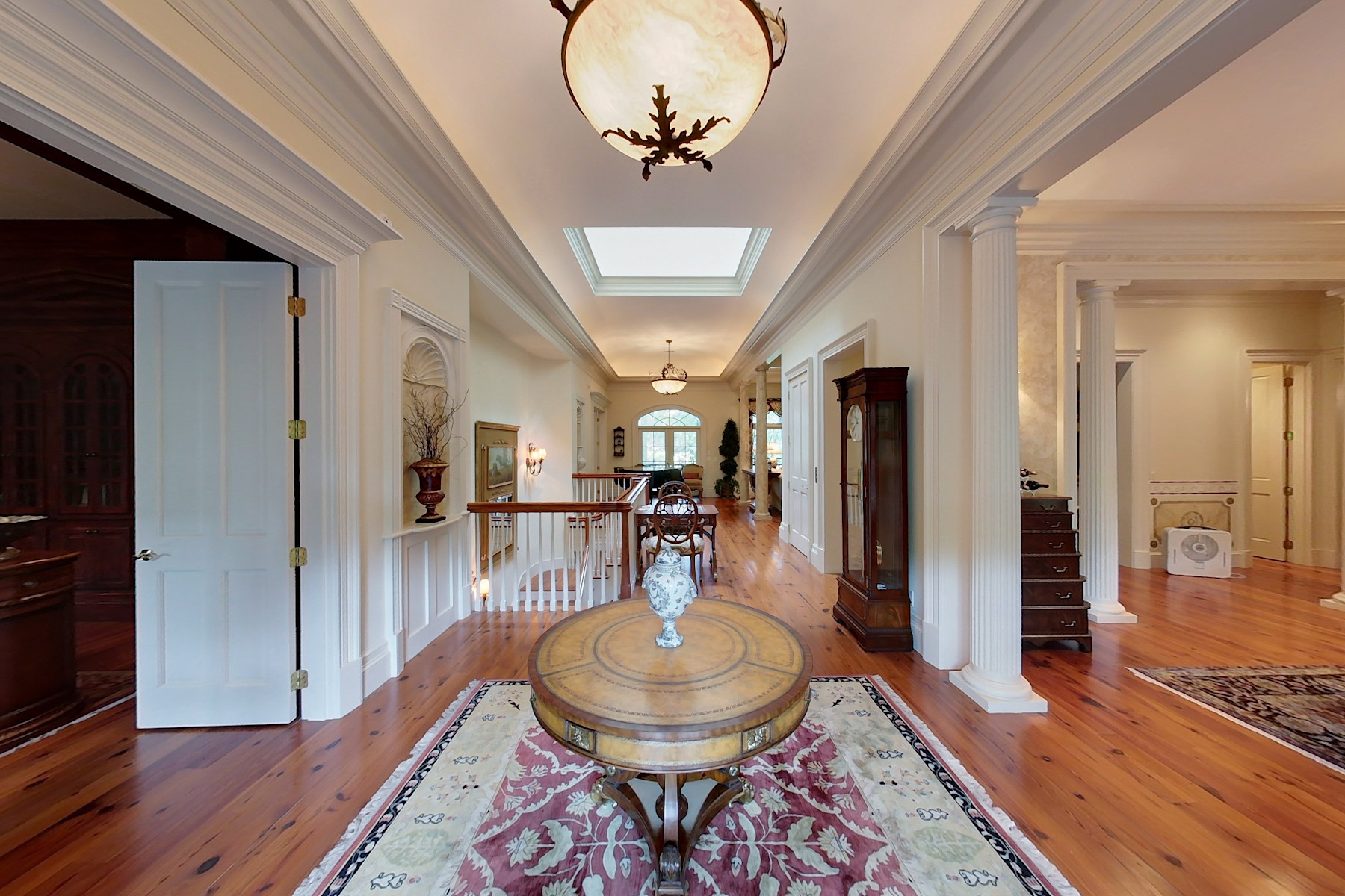 upstairs hallway