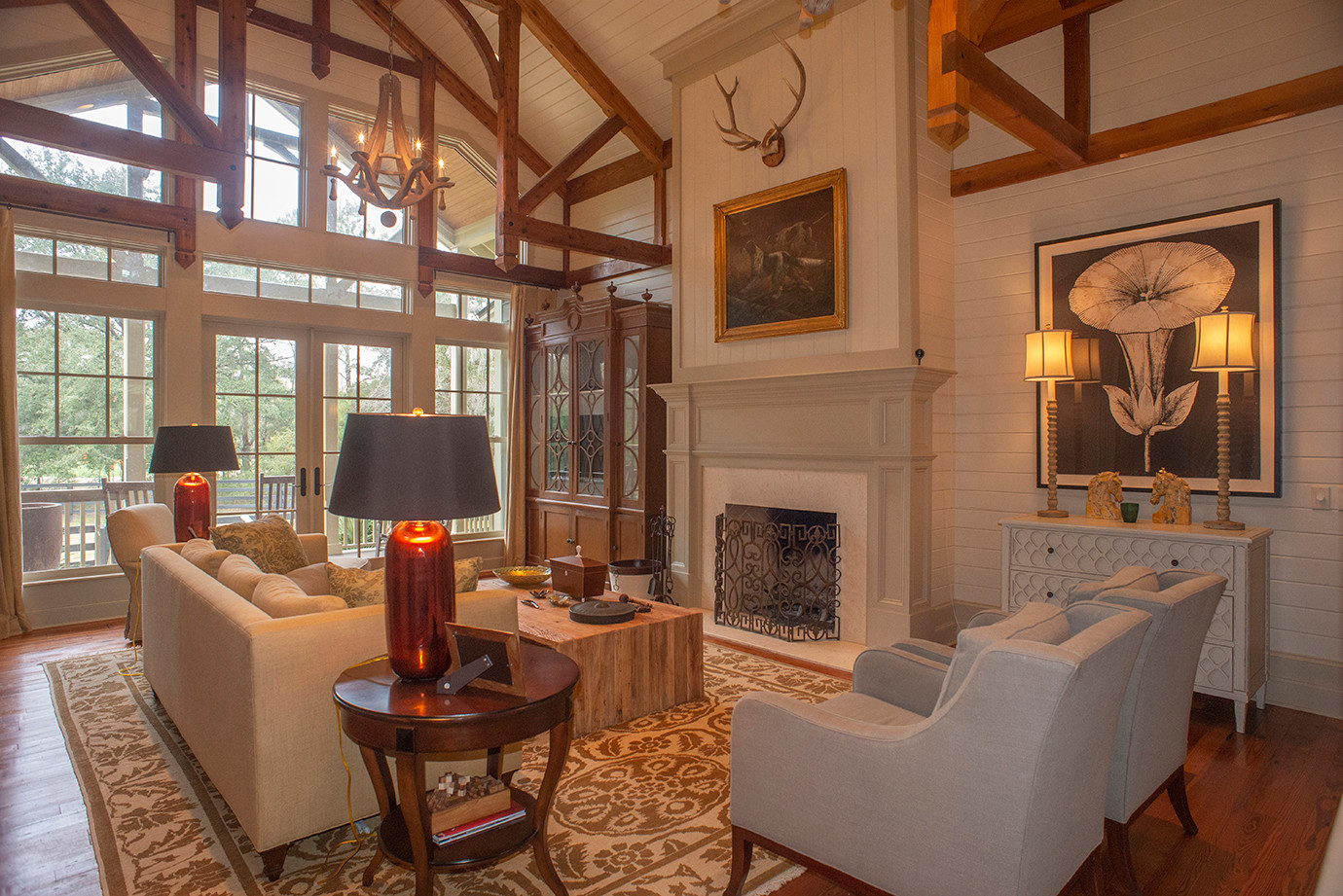 geddes 5a living room w fireplace