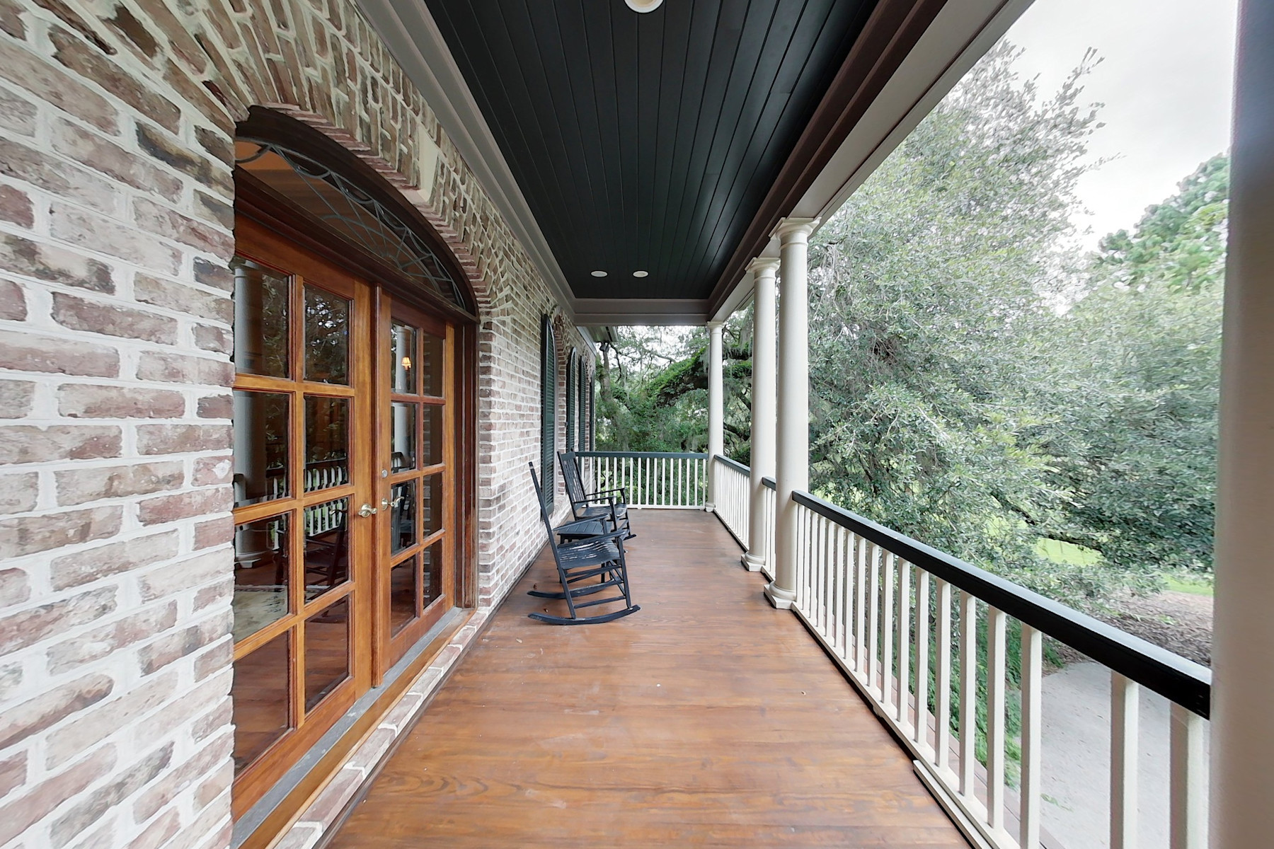 upstairs front porch