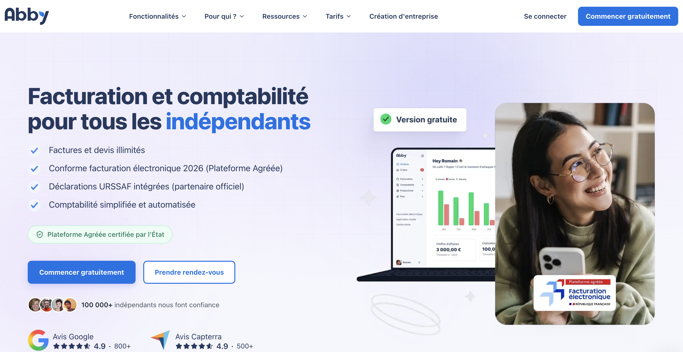 Abby - plateforme agréée
