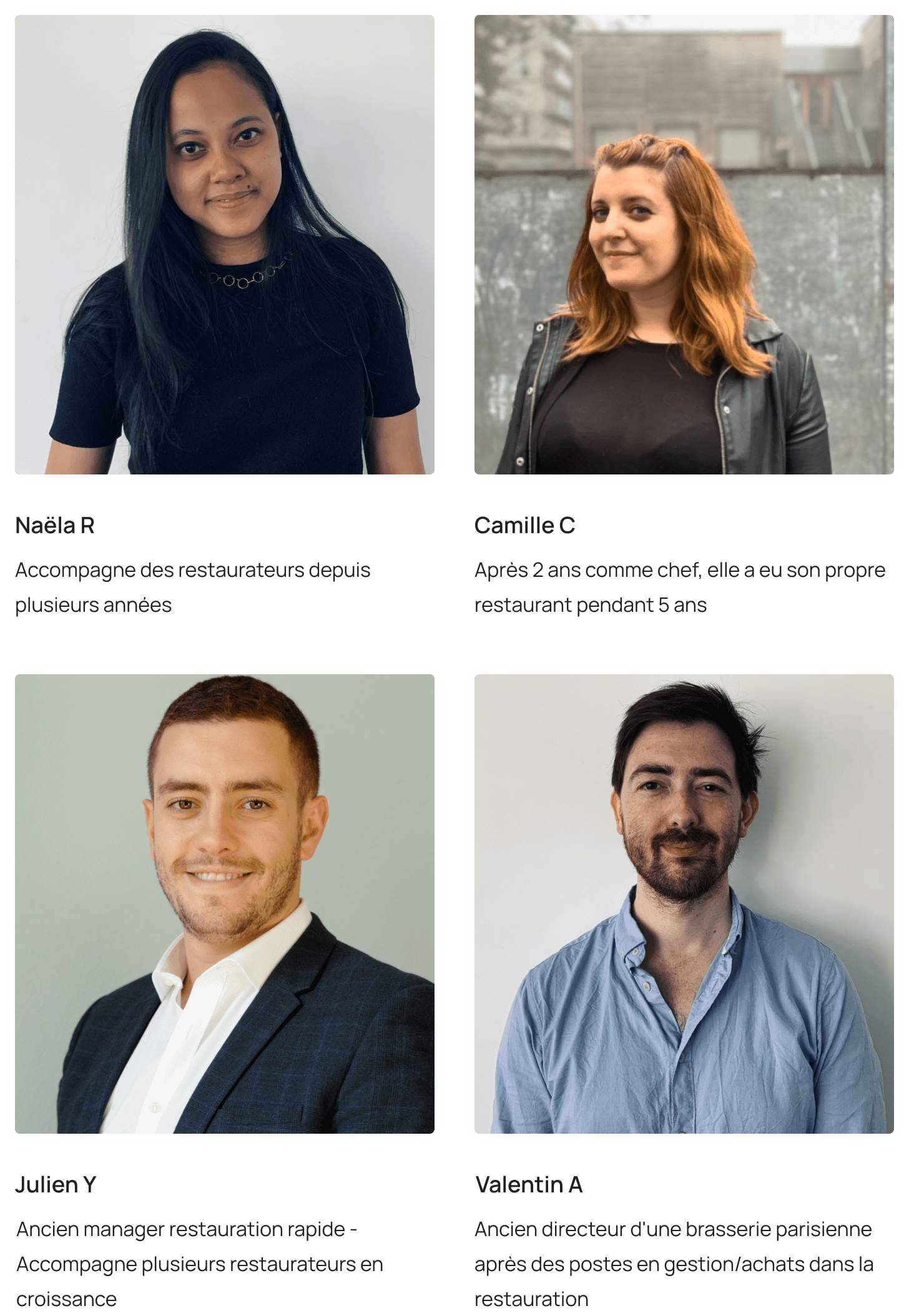 Photo de 4 collaborateurs @Pennylane
