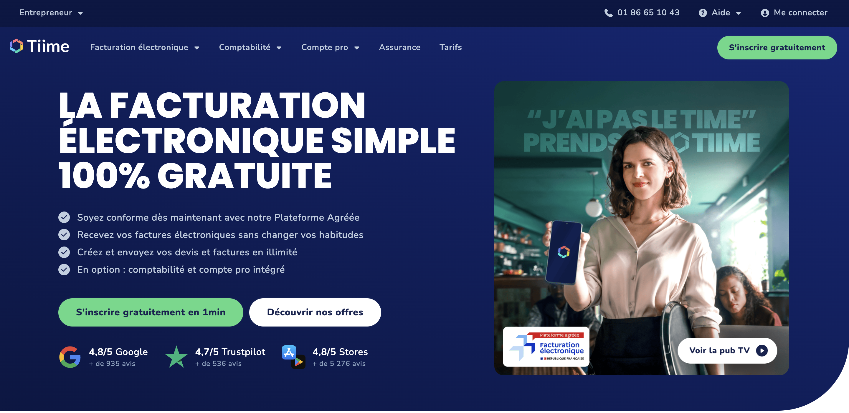 Tiime - plateforme agréée