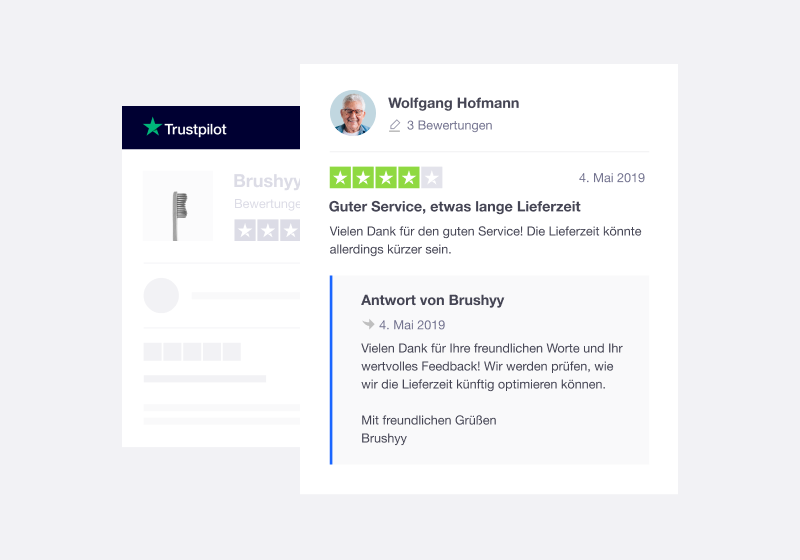 DE - Respond to review