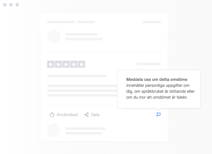 Illustration showing Trustpilot's whistleblower tool for reporting reviews SE - Community whistleblowers
