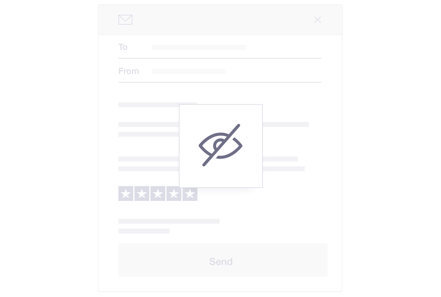 Product illustration of Business generated links sent through Trustpilot with advanced data privacy Features - Advanced Data Privacy - Business generated links - Image