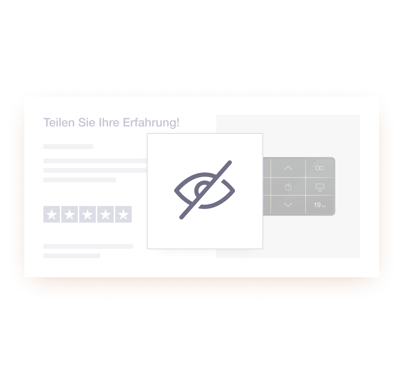 Product illustration of Trustpilot's data privacy package DE - Jumbotron main image - desktop