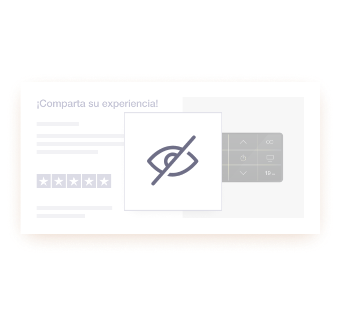 Product illustration of Trustpilot's data privacy package ES - Jumbotron main image - desktop