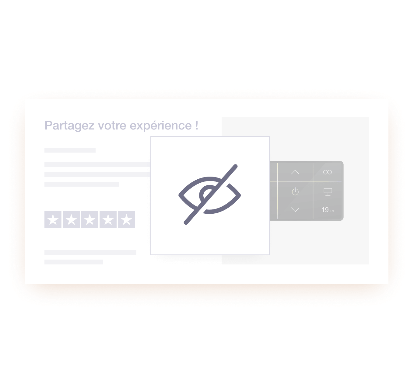 Product illustration of Trustpilot's data privacy package FR - Jumbotron main image - desktop