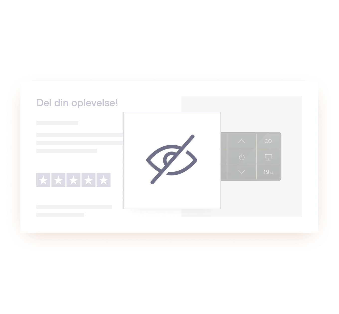 Product illustration of Trustpilot's data privacy package DK - Jumbotron main image - desktop