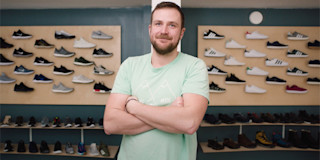 Fredrik Hammarqvist, CEO e fondatore di Grand Shoes Grand Shoes