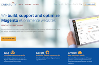 Website screenshot Creatuity creatuity