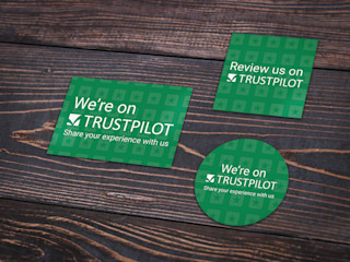 Billede af Trustpilot klistermærker