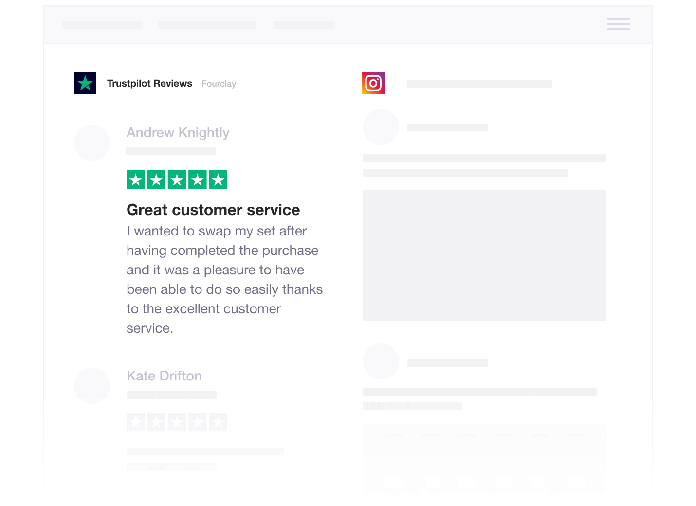 Illustration of Trustpilot's integration with Hootsuite Trustpilot Hootsuite Integration