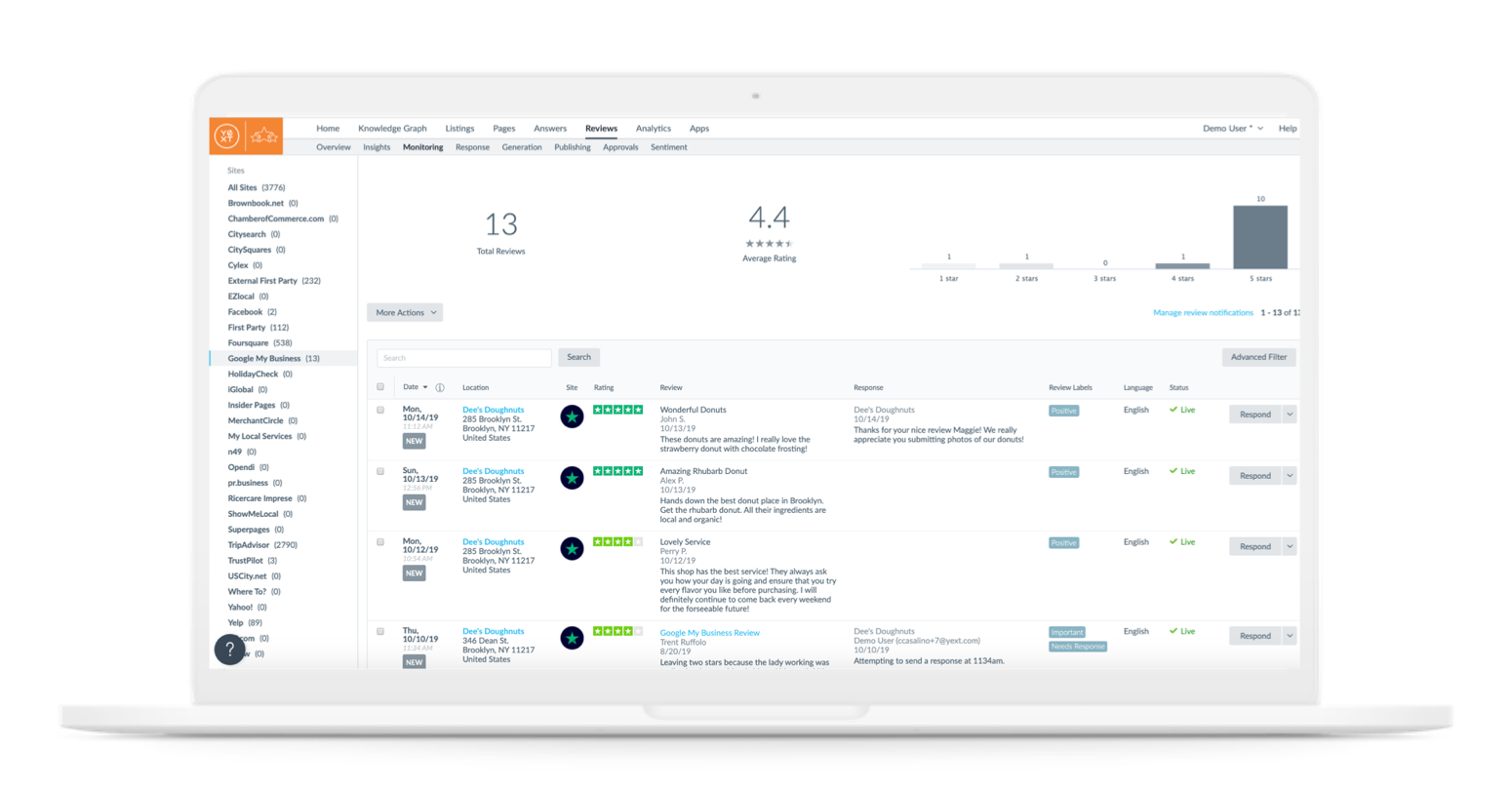 Trustpilot Yext