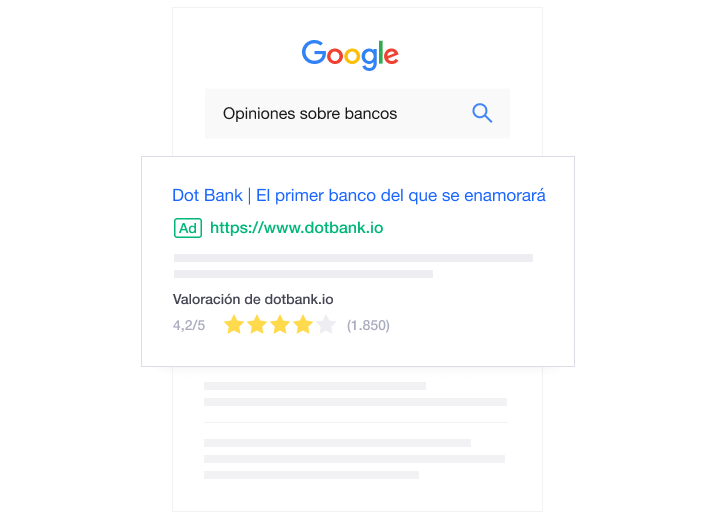 Illustration of how Trustpilot reviews can give you Google Seller Ratings ES - Google Seller Ratings
