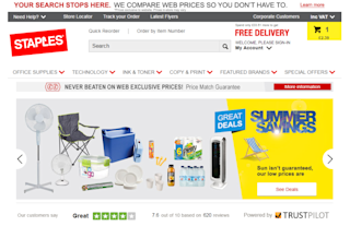 Staples onsite ad example staples-onsite-ads