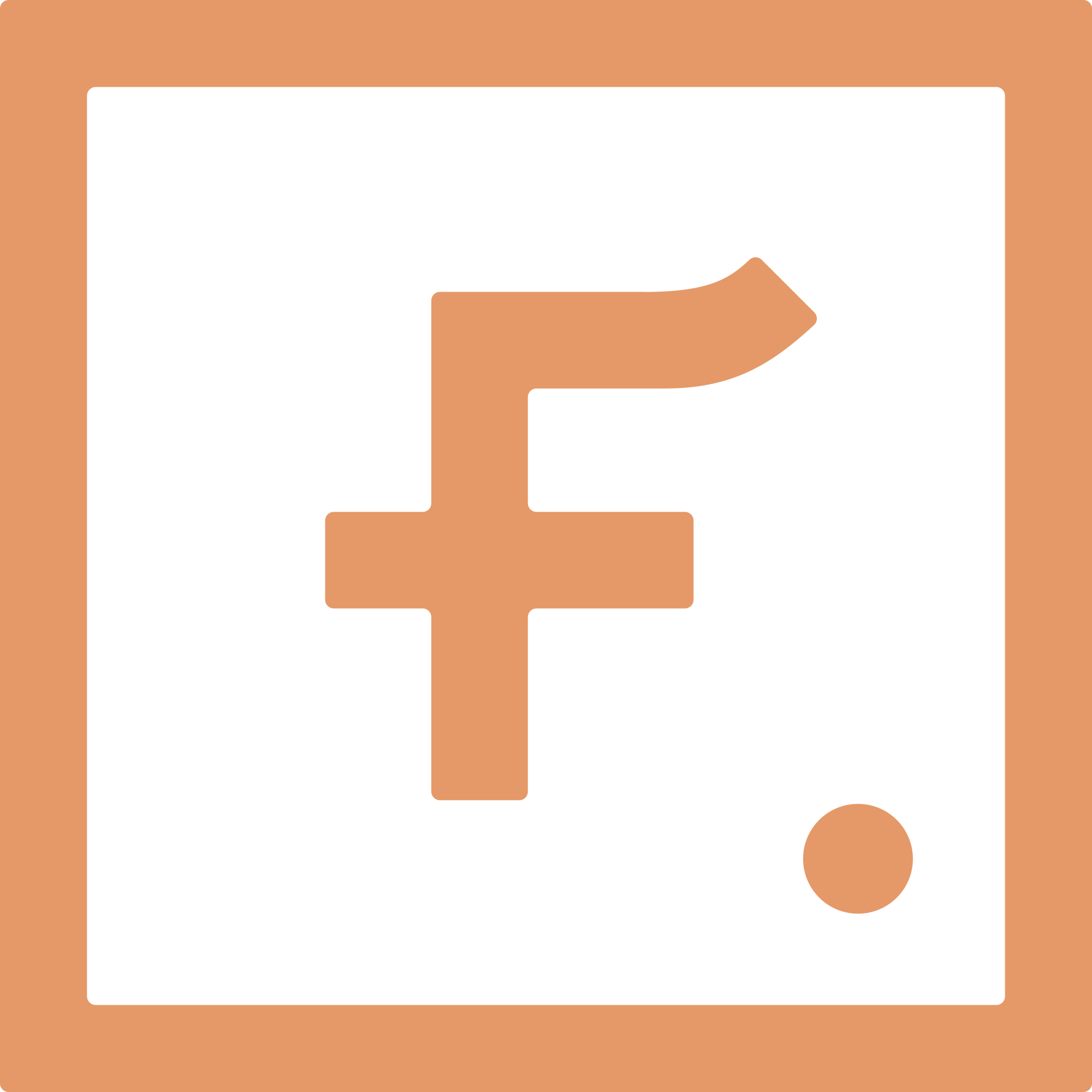fomo icon orange