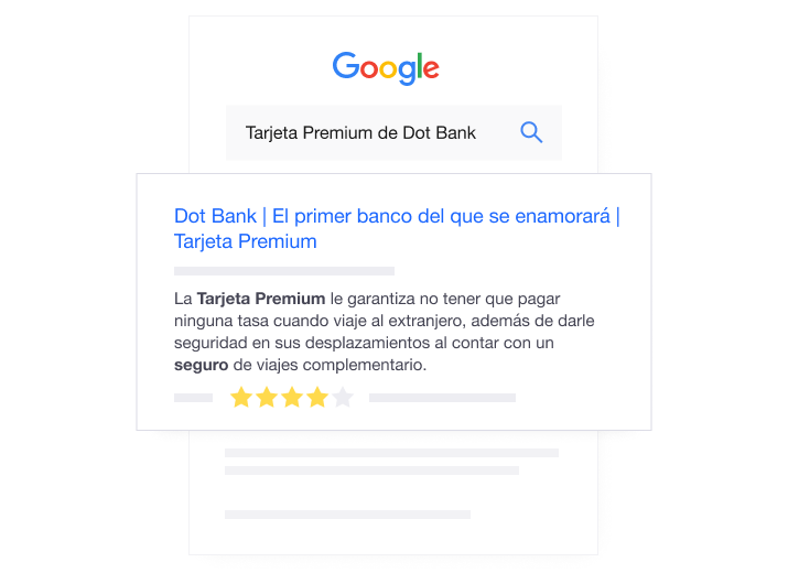 Illustration of how Trustpilot product reviews show up in Google searches ES - Product Review Content