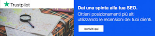 Dai una spinta alla tua SEO con Trustpilot Carta topografica su tavolo con lente di ingrandimento