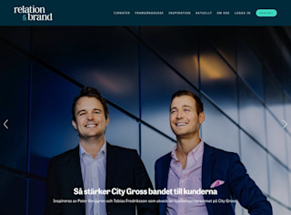Relation & Brand website partner screenshot relation-and-brand