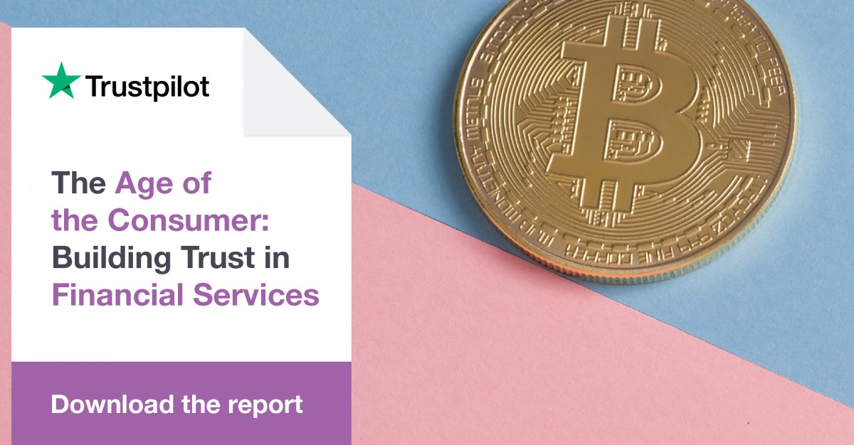 Trustpilot - Building trust in financial services Finance Report Download CTA