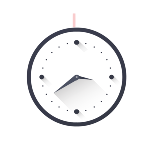 hanging clock
