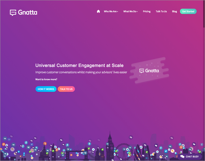 screenshot gnatta website 700x550