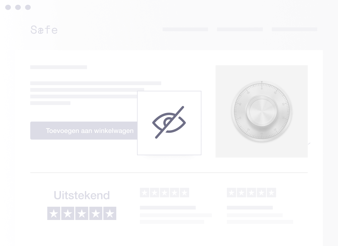 Product illustration of restricted data access to Trustpilot reviews NL - Restricted data access