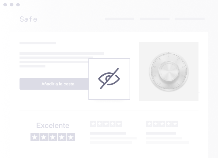 Product illustration of restricted data access to Trustpilot reviews ES - Restricted data access