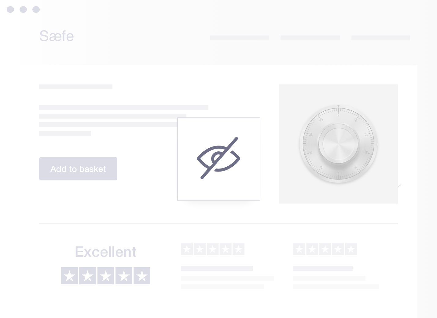 Product illustration of restricted data access to Trustpilot reviews Features - Advanced Data Privacy - Restricted data access - Image