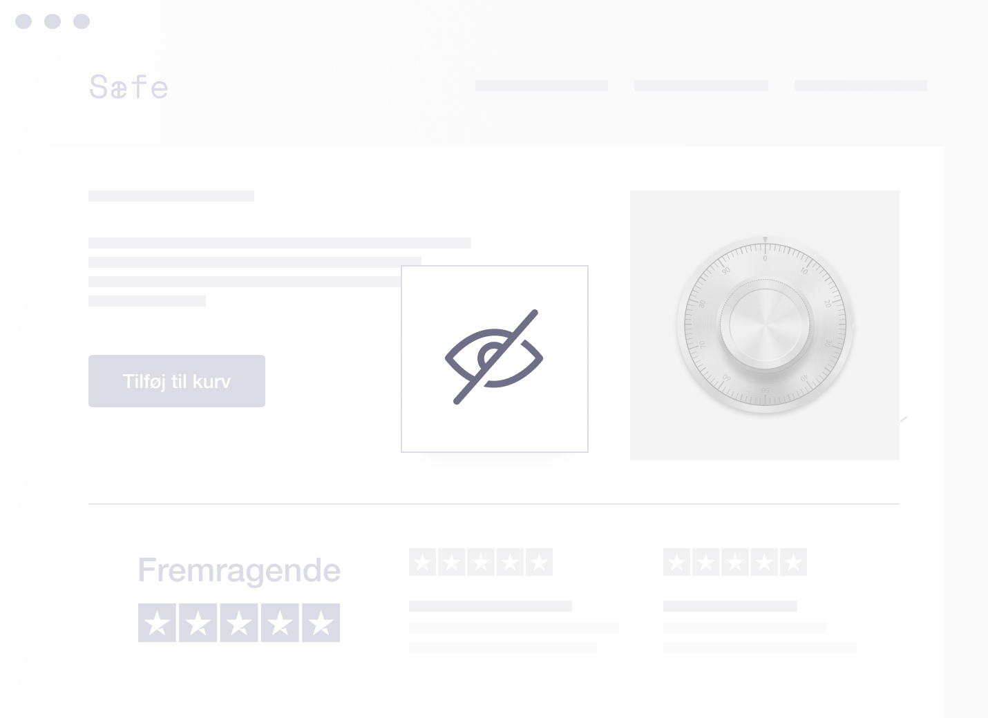 Product illustration of restricted data access to Trustpilot reviews DK - Restricted data access