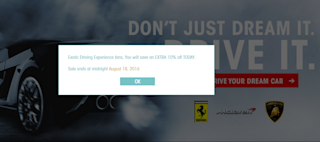 La landing page di un annuncio a pagamento di Rush49. Fonte: rush49.com Landing page, Rush49, annuncio PPC