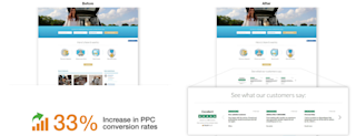 Landing page di CitizenShipper. Fonte: blog.trustpilot.com CitizenShipper, landing page, fiducia
