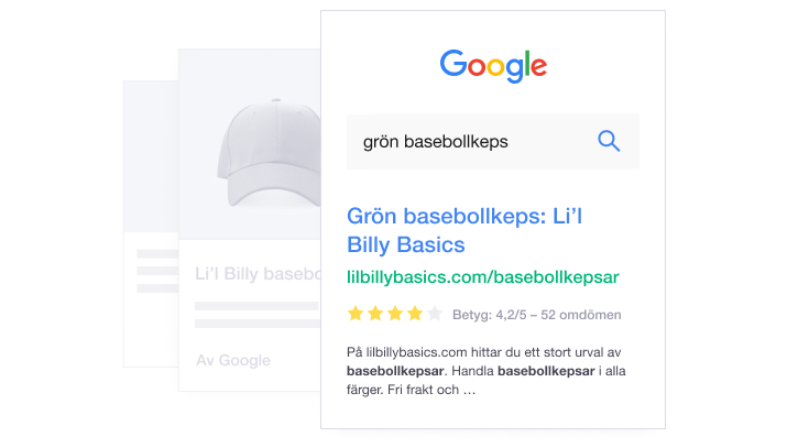 Illustration of rich snippet stars in Google SE - Rich Snippet Stars
