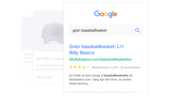 Illustration of rich snippet stars in Google DK - Rich Snippet Stars
