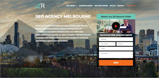 Website screenshot seo agency Melbourne partners au toprankings screenshot
