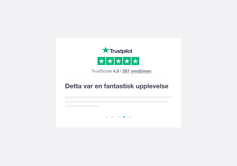 SE - Trustbox widgets