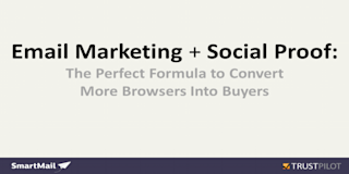 email marketing + Social Proof