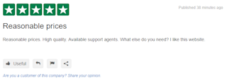 Example of Trustpilot feedback example-of-trustpilot-customer-feedback