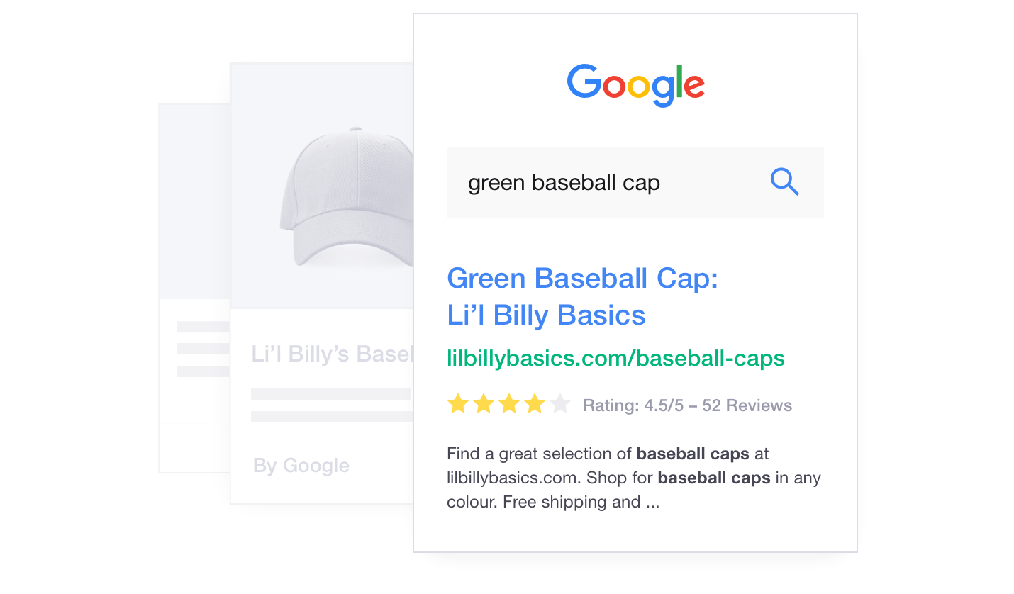 Product illustration of Trustpilot product review ratings listed in a Google search for a product Trustpilot product reviews and ratings on Google