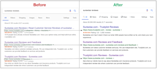 rich snippet before after example rich snippet before after example
