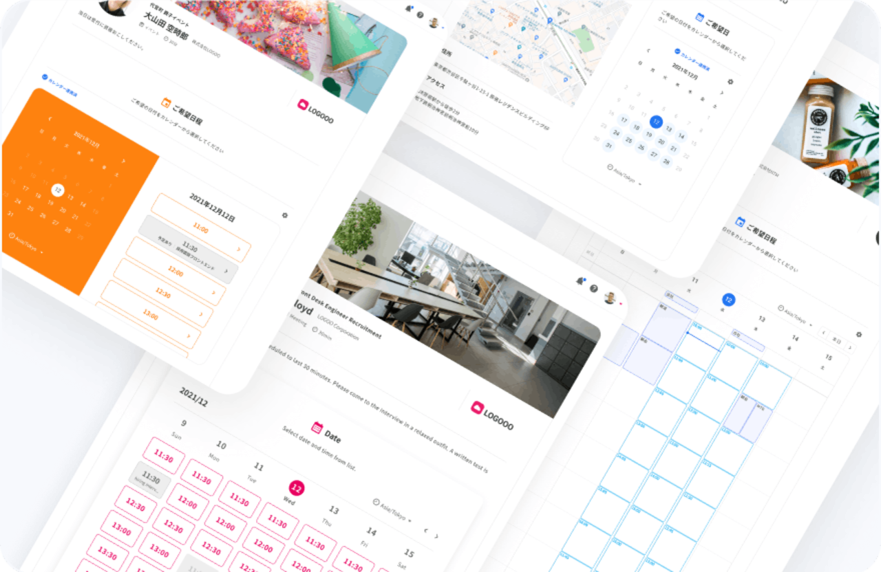 Custom design for your booking calendar