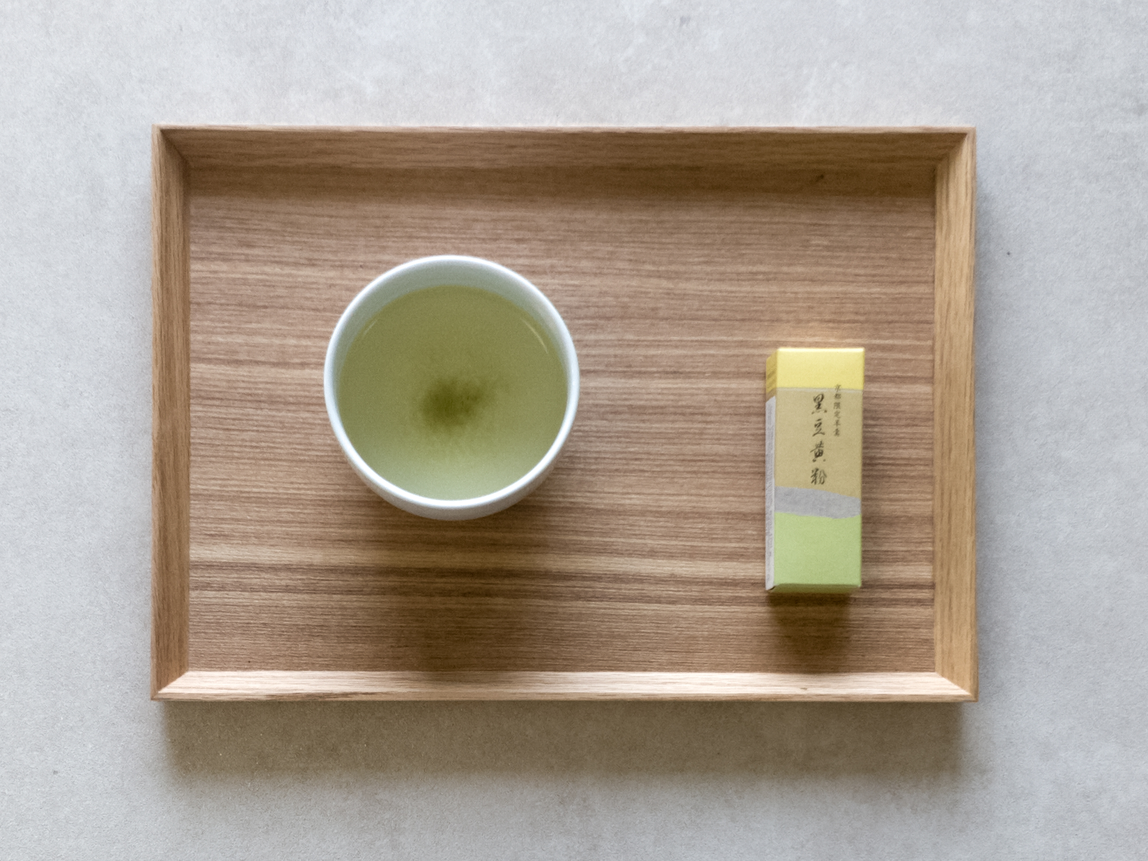 Yokan e tè verde giapponese