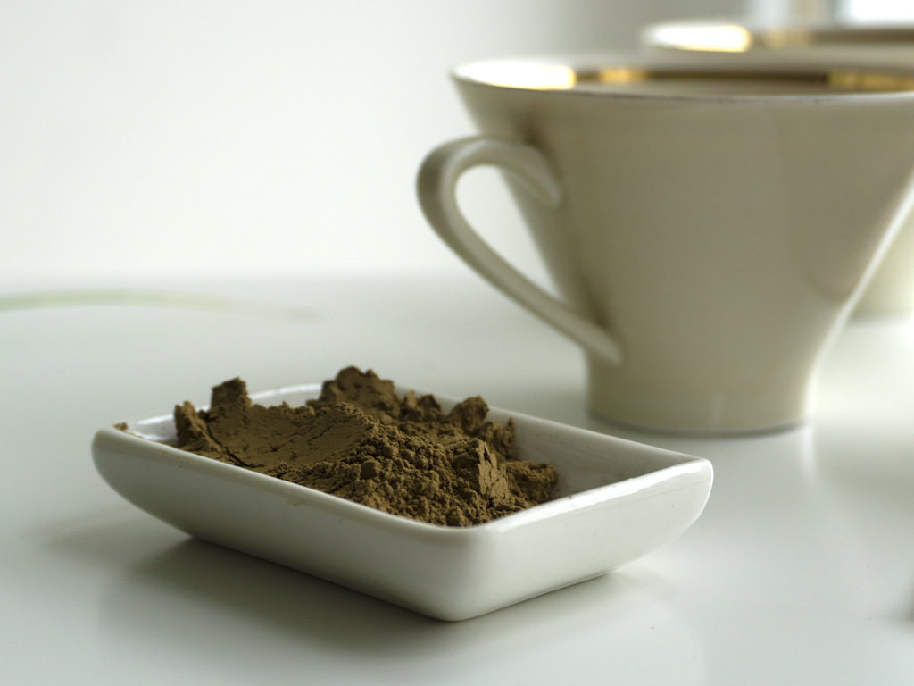 Tè verde Hojicha in polvere