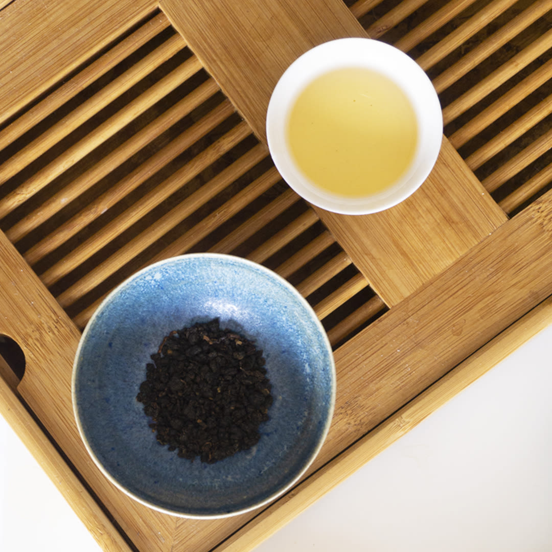 Infusione di tè nero di Alishan