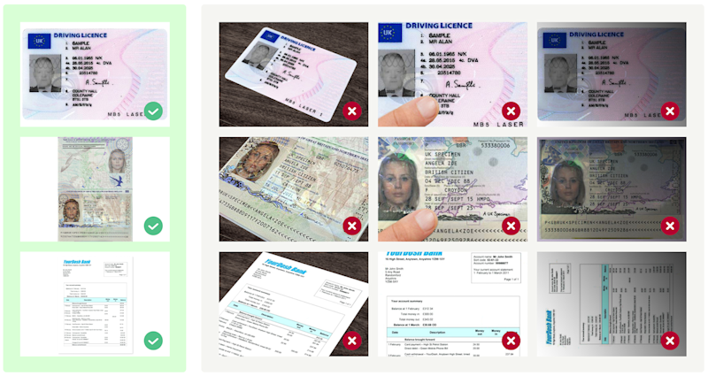 Trussle ID and Document instructions