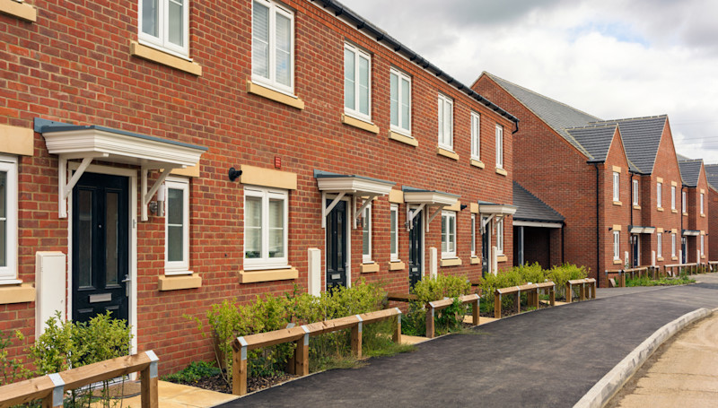 new-build houses