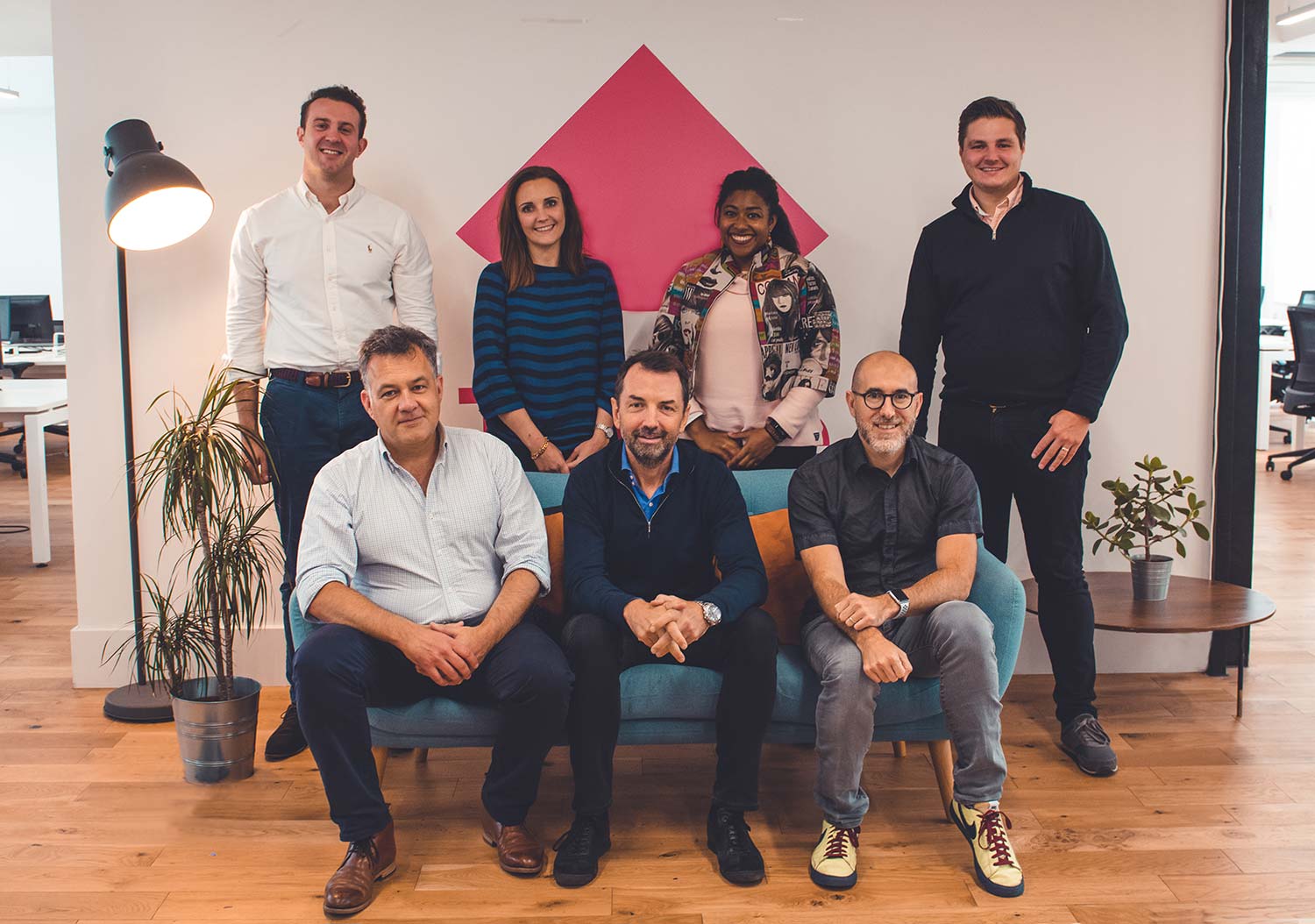 Trussle leadership team, October 2020