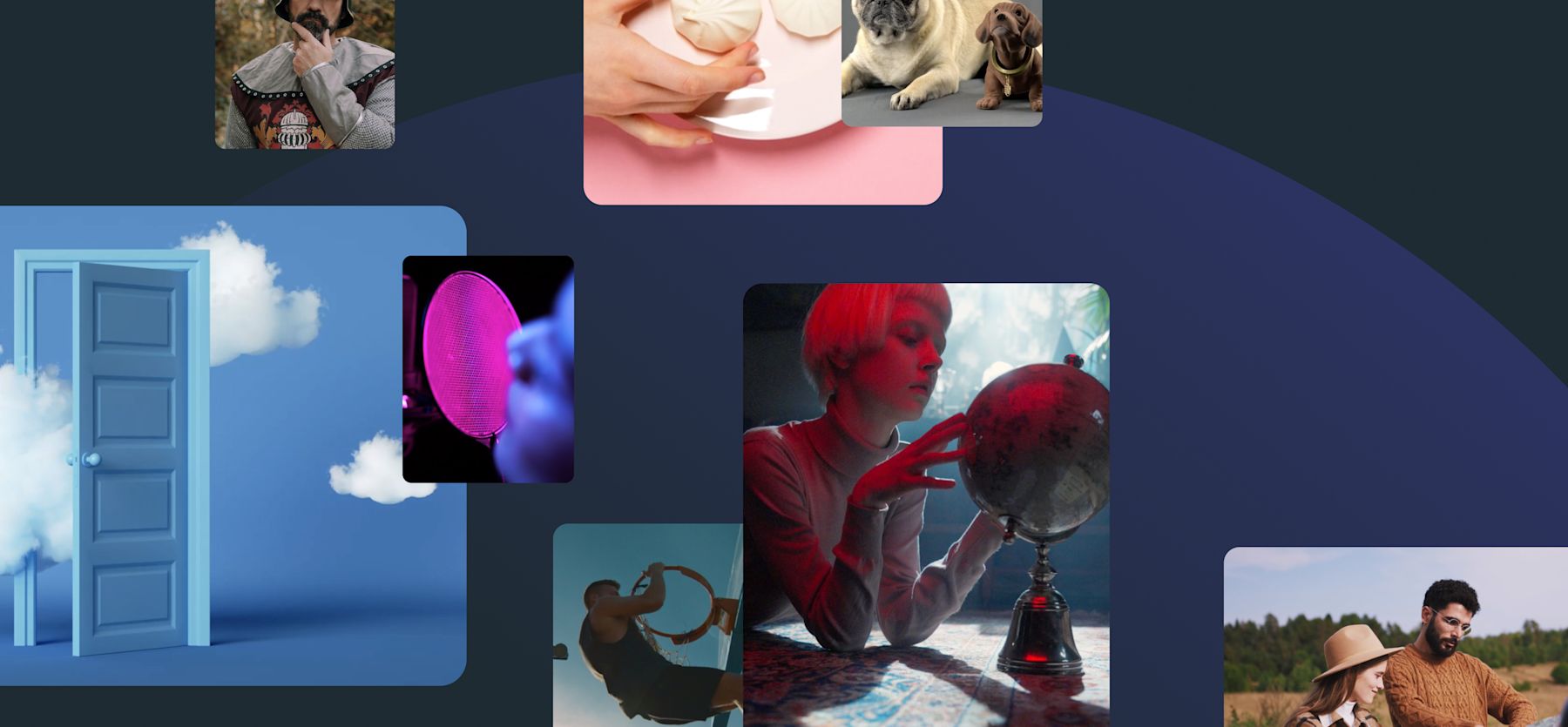 Audible quiz lifestyle collage